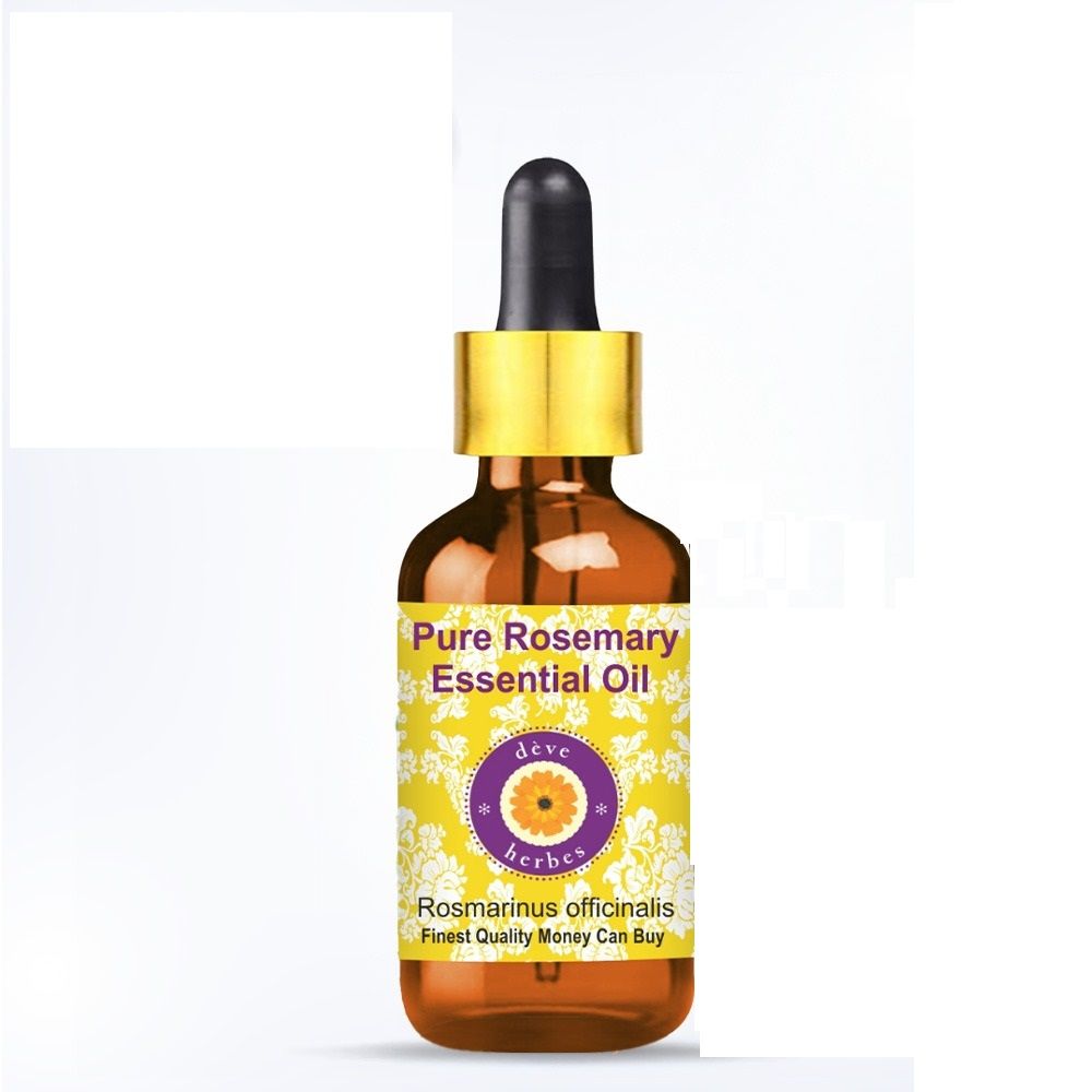 100% Pure Rosemary Essential Oil For Hair Growth, Hair Thickening & Hair Fall Control