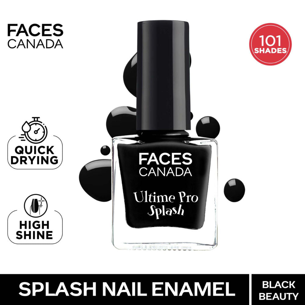 Splash Nail Enamel - Black Beauty