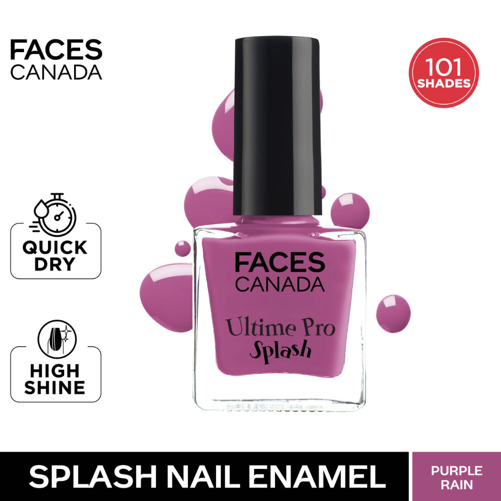 Splash Nail Enamel - Purple Rain
