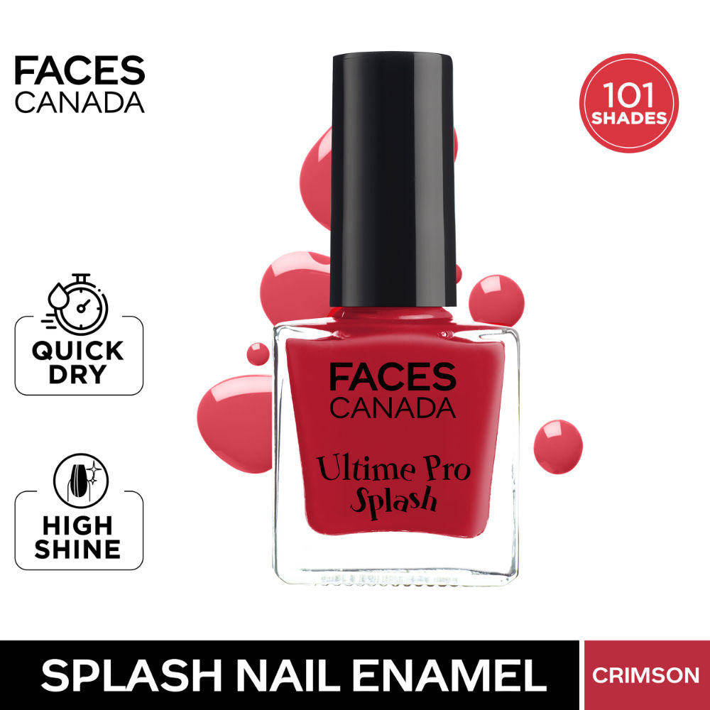 Splash Nail Enamel - Crimson 106
