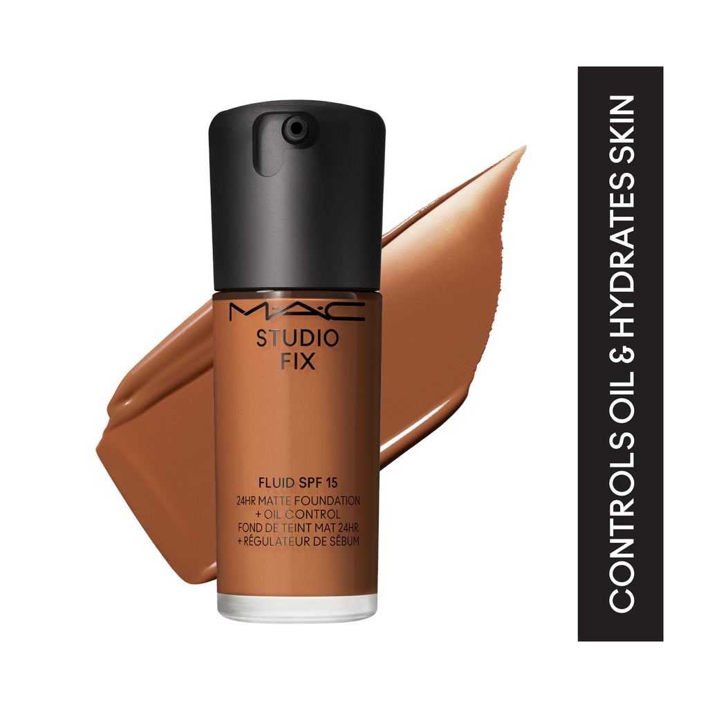 Studio Fix Fluid SPF 15 Soft Matte Foundation With Hyaluronic Acid - NW 43