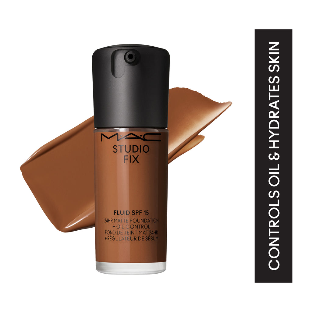 Studio Fix Fluid SPF 15 Soft Matte Foundation With Hyaluronic Acid - NW 45
