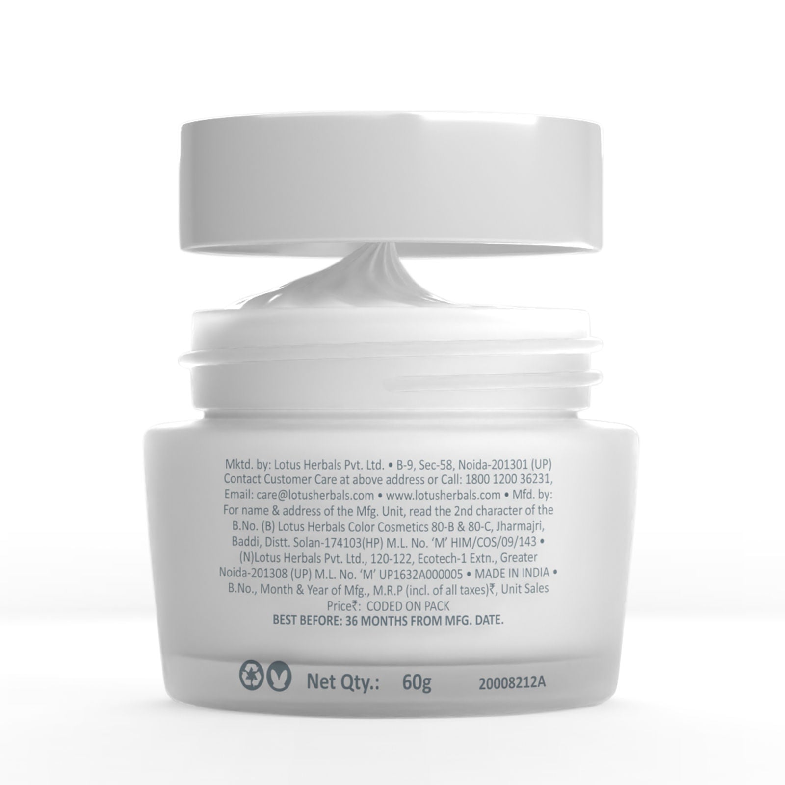 WhiteGlow Deep Moisturising Face Cream SPF 20 PA +++ For Glowing Skin, All Skin Types