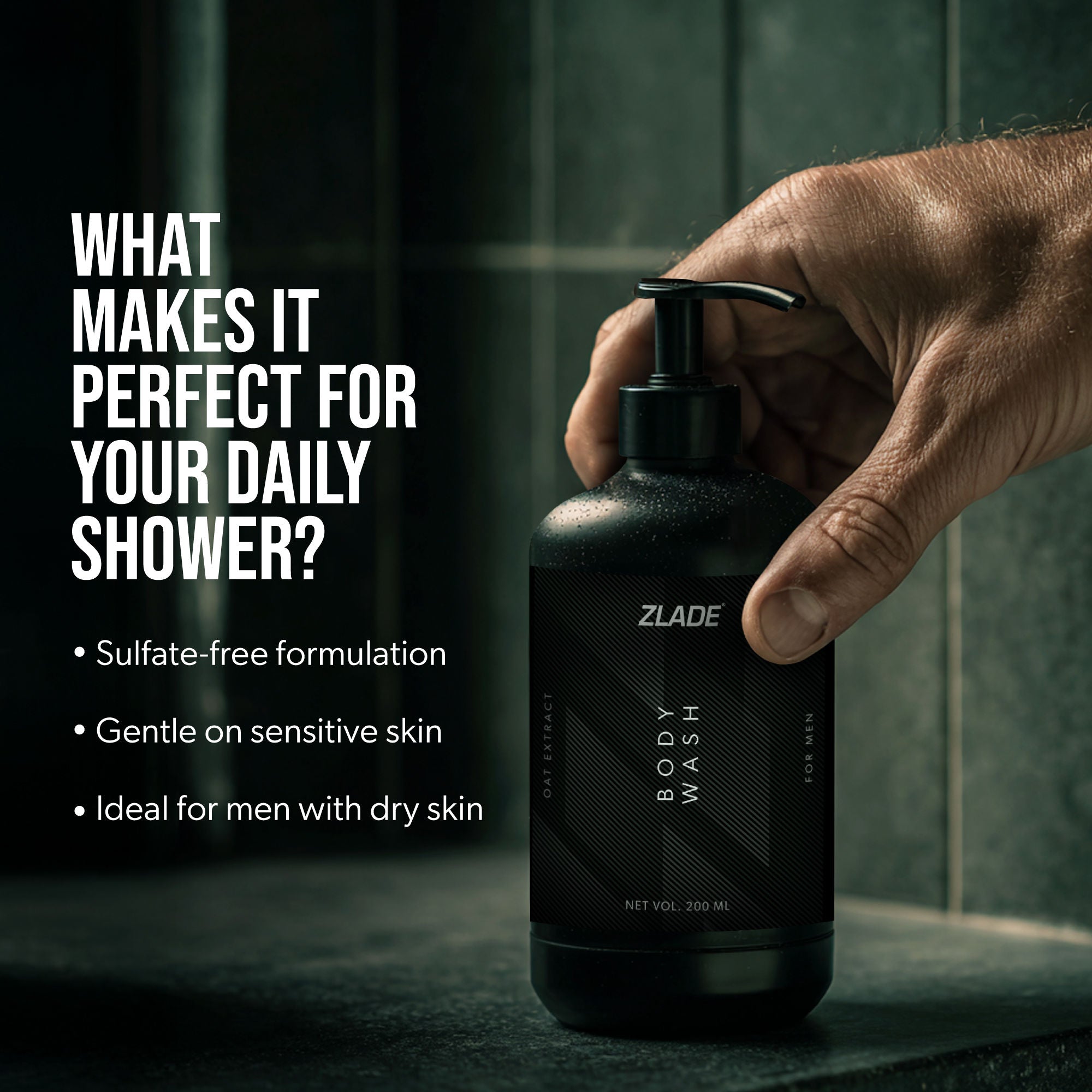 Niacinamide & Oat Extract Body Wash