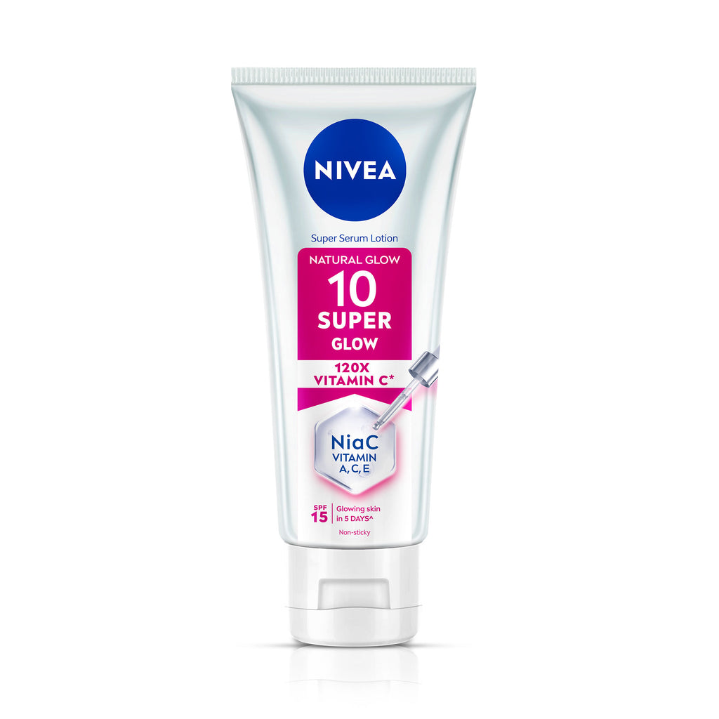 Super 10 Glow Serum Body Lotion With Niacinamide, 120X Vitamin & SPF15