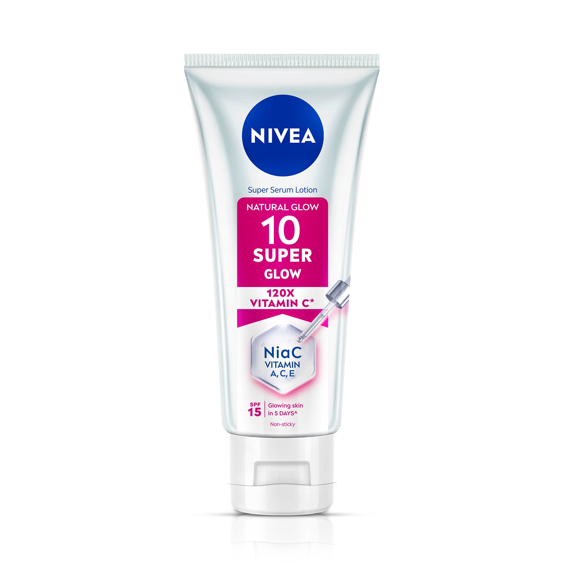 Super 10 Glow Serum Body Lotion With Niacinamide, 120X Vitamin & SPF15