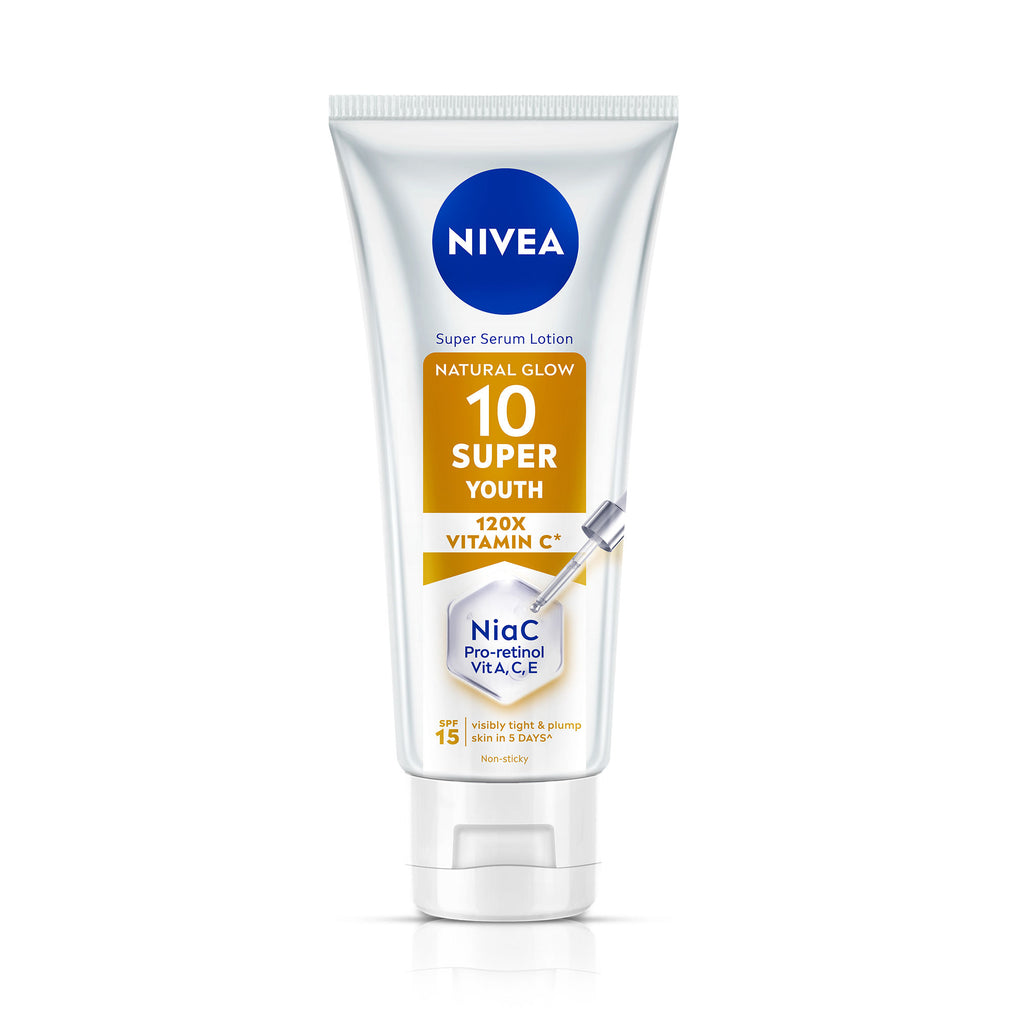 Super 10 Youth Serum Body Lotion With Retinol, Niacinamide, 120X Vitamin C & SPF15