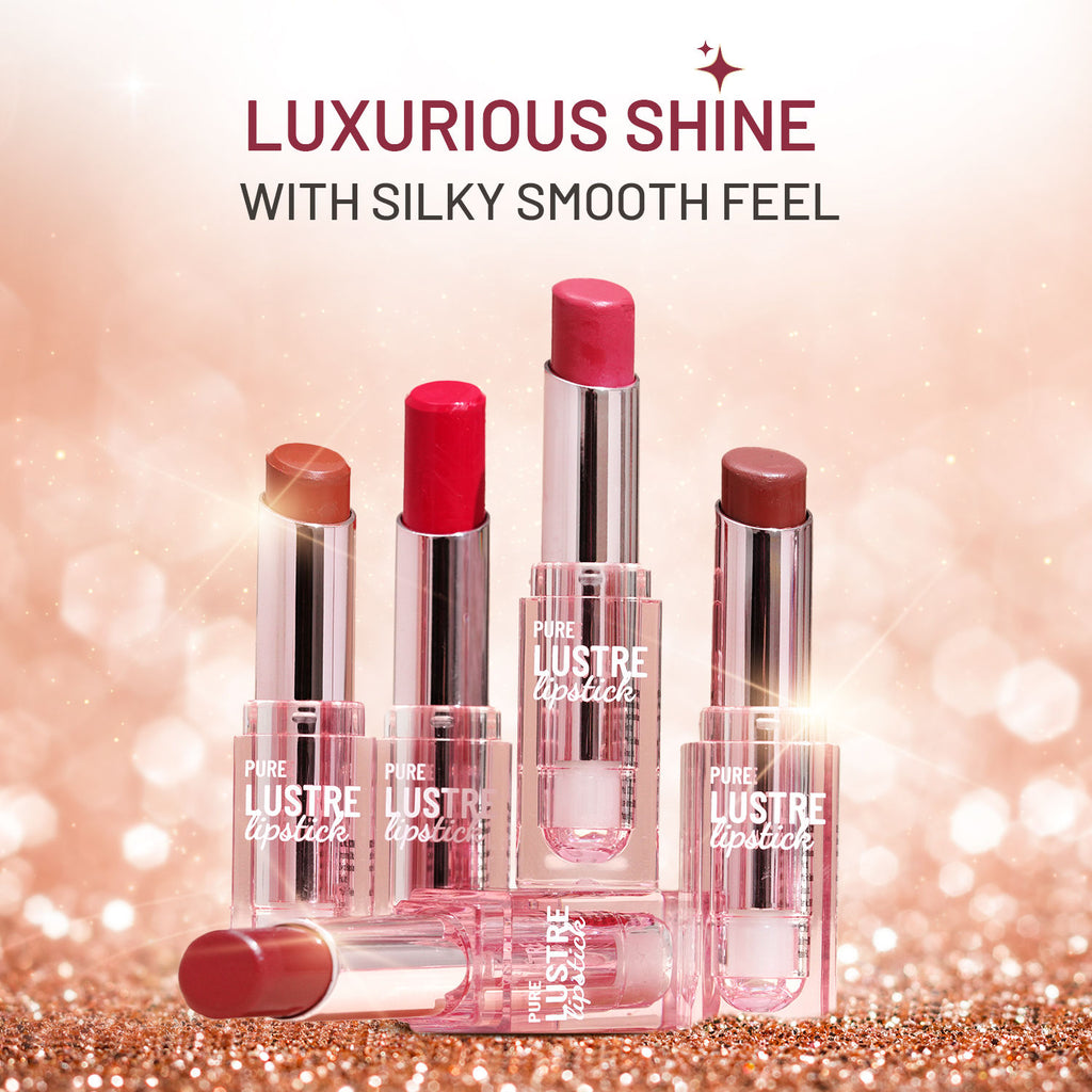 High Shine Finish Smooth Glide Pure Lustre Lipstick