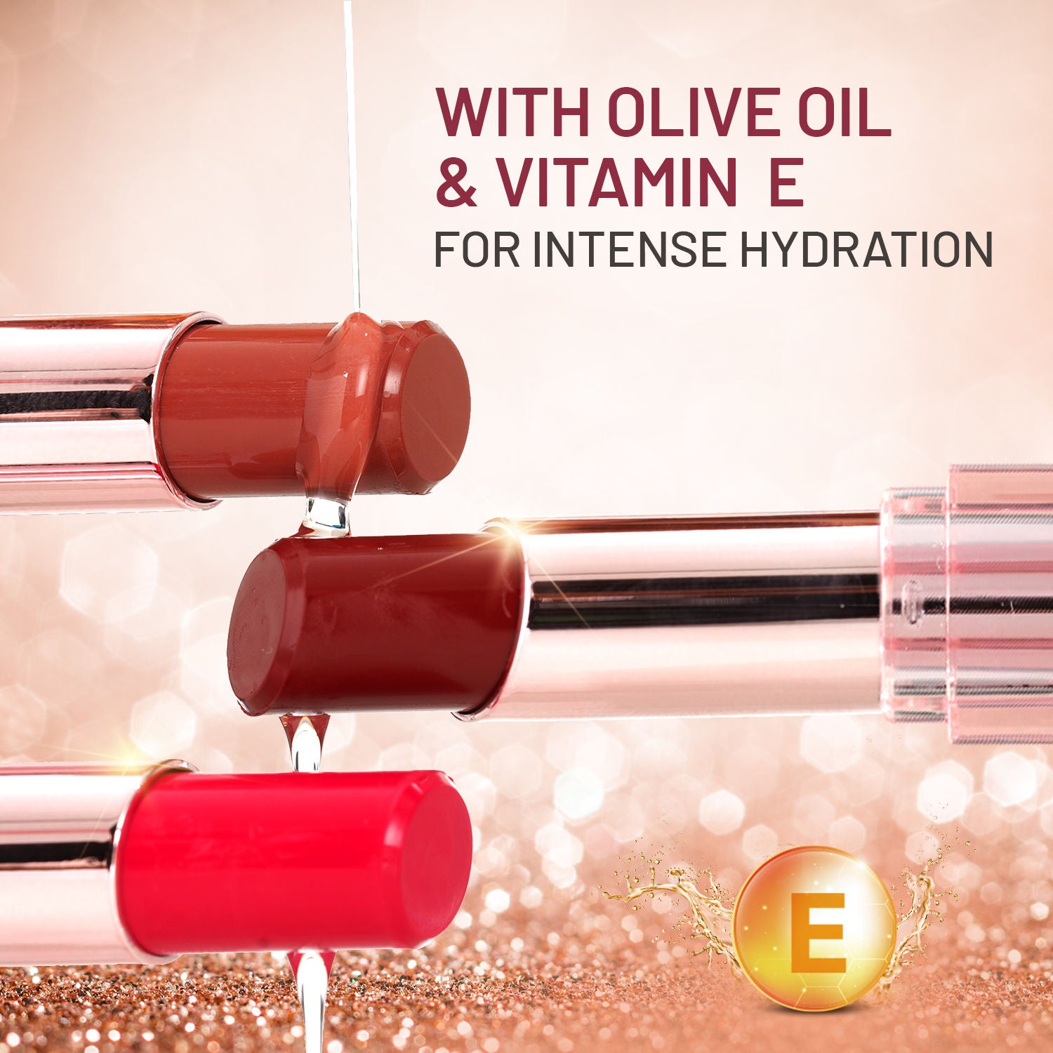 High Shine Finish Smooth Glide Pure Lustre Lipstick