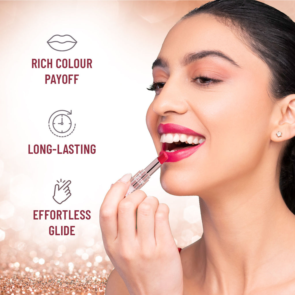 High Shine Finish Smooth Glide Pure Lustre Lipstick