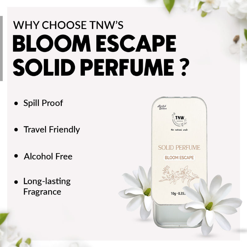 Solid Perfume Bloom Escape Floral & Sweet Scent Unisex