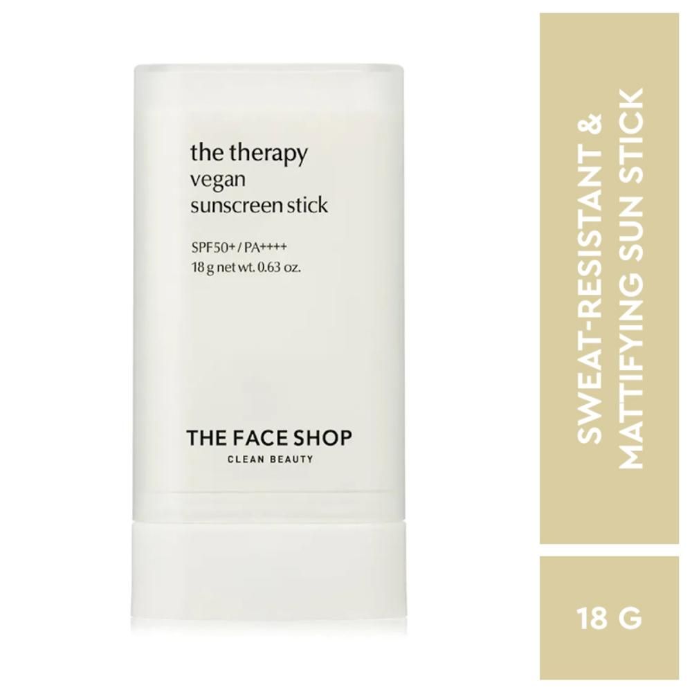 Vegan Sunscreen Stick SPF 50+ PA++++ : Korean Sun Care with Waterproof Formula