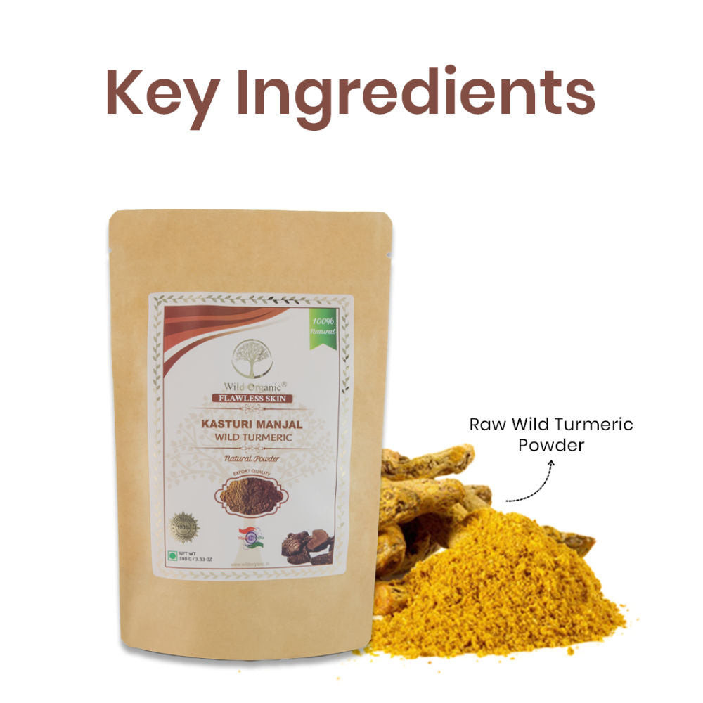 Kasturi Manjal Wild Turmeric Powder