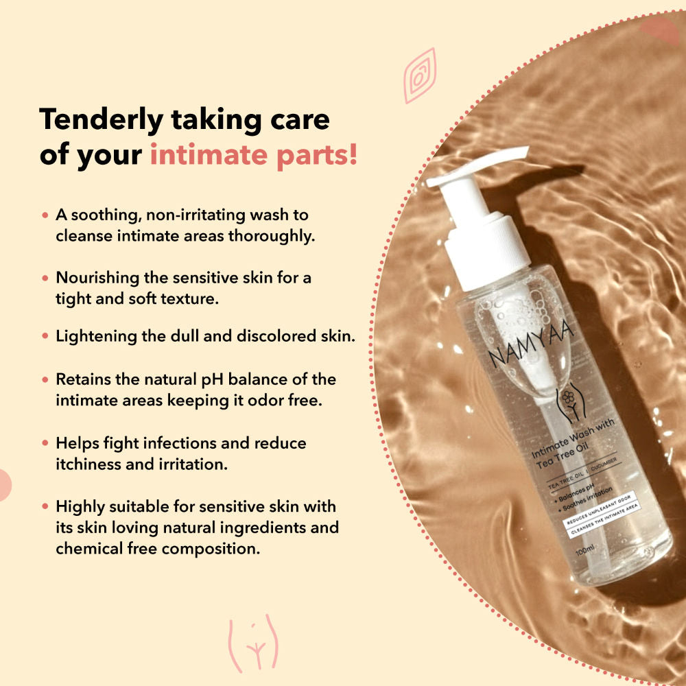 Natural Skincare Intimate Hygiene Wash