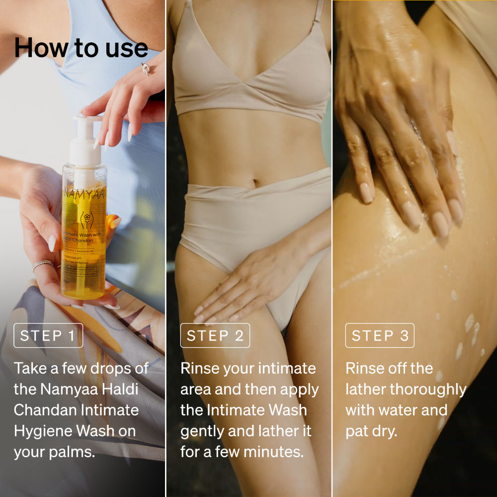 Intimate Hygiene Wash With Haldi & Chandan