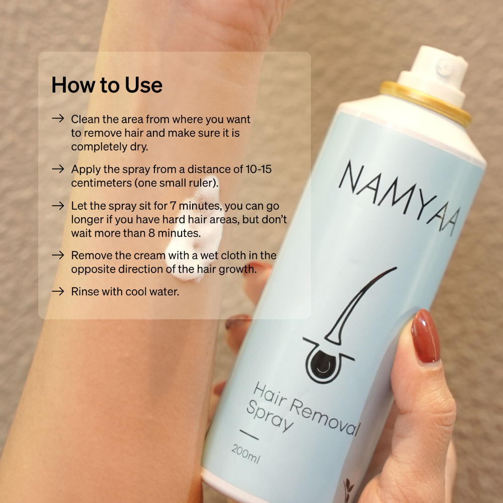 Hair Removal Cream Spray