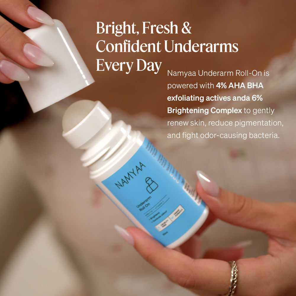 Underarm Roll On With 4% AHA BHA & 6% Brightening Complex