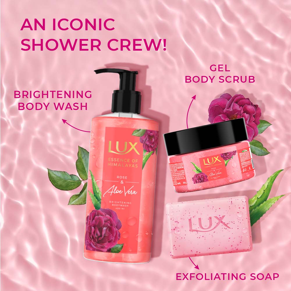 Essence Of Himalayas Rose & Aloe Vera Brightening Body Wash