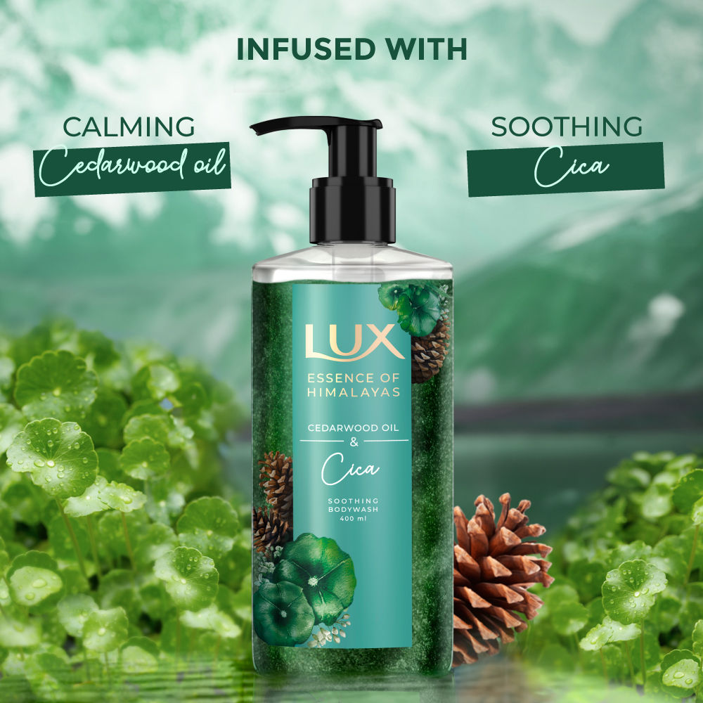Essence Of Himalayas Cedarwood Oil & Cica Soothing Body Wash
