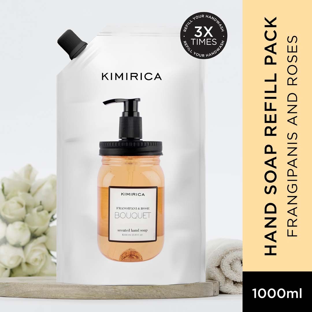 Bouquet Frangipani & Rose Hand Wash Refill Pack