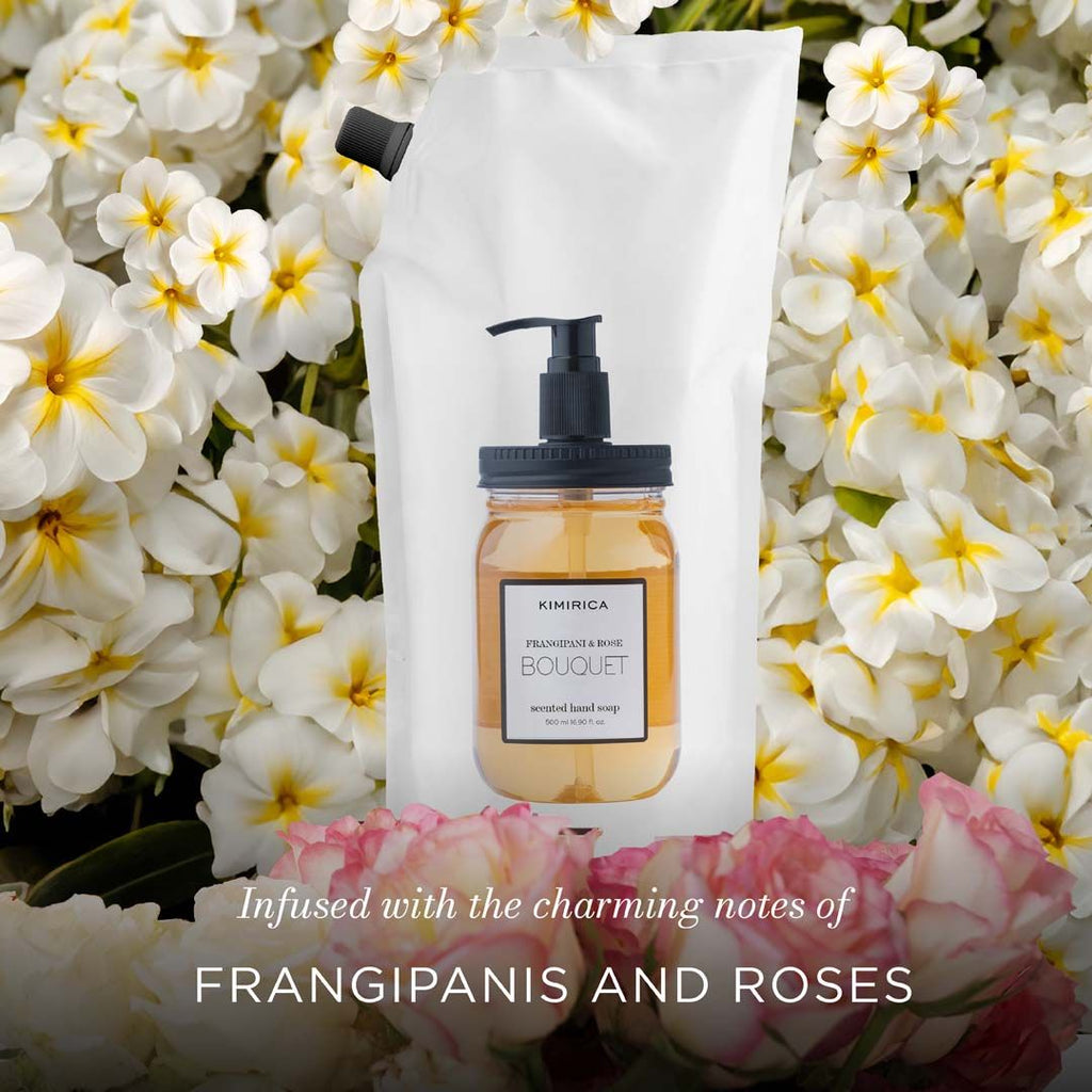 Bouquet Frangipani & Rose Hand Wash Refill Pack