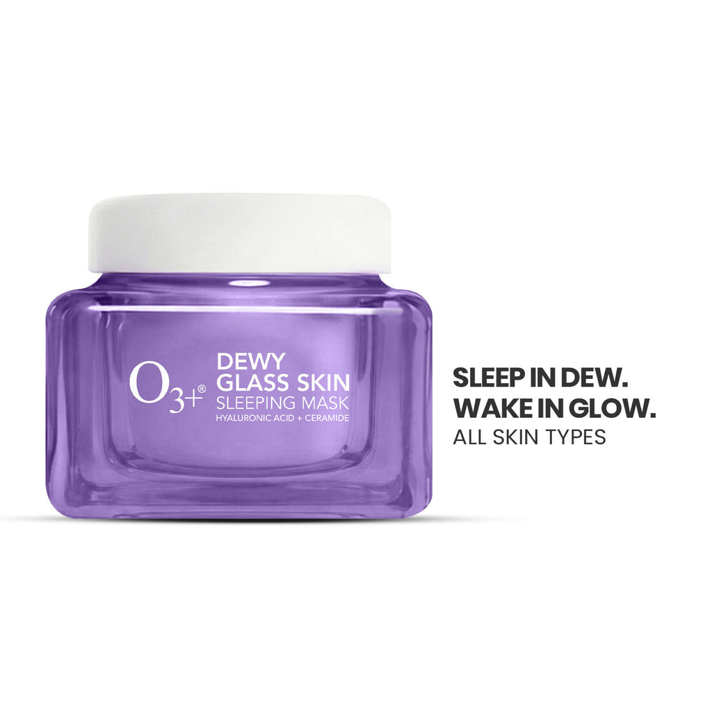 Dewy Glass Skin Sleeping Mask With Hyaluronic Acid And Ceramides