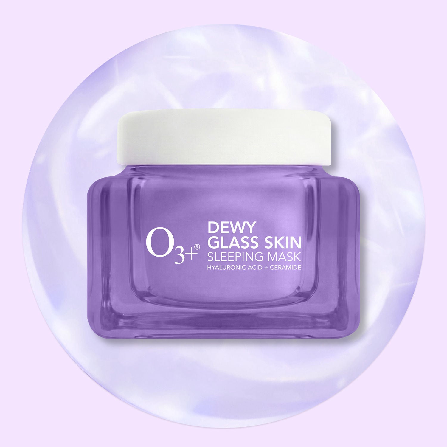 Dewy Glass Skin Sleeping Mask With Hyaluronic Acid And Ceramides