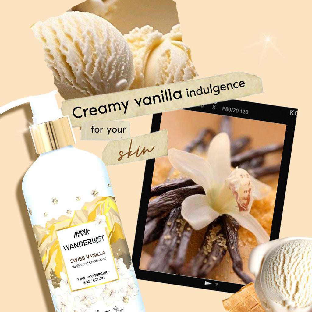 Nykaa Wanderlust Bestseller Perfume Body Lotion (Long Lasting Fragrance) Up to 24 Hrs Moisturisation