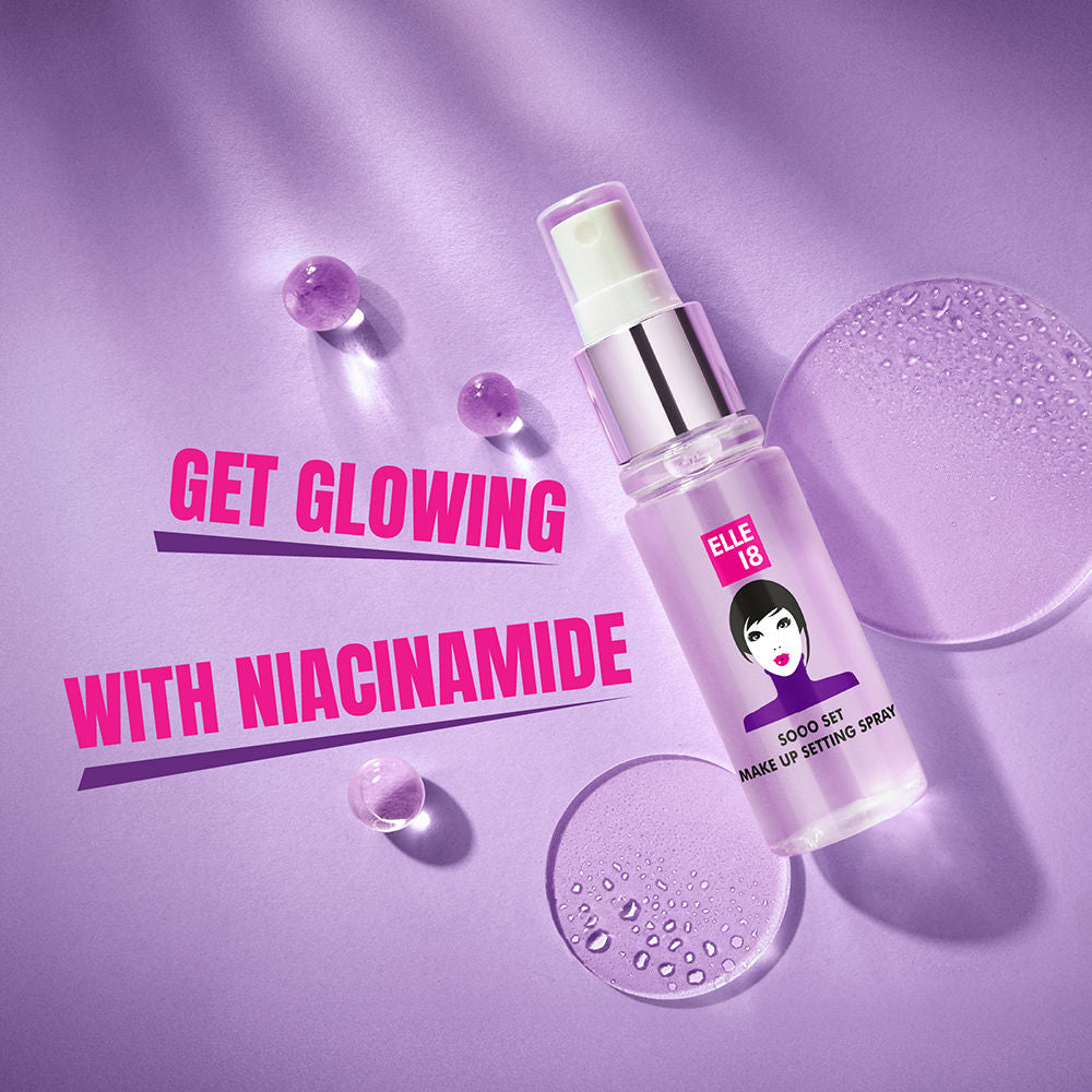 Hydrating Sooo Set Setting Spray With Niacinamide For Moisturised Skin