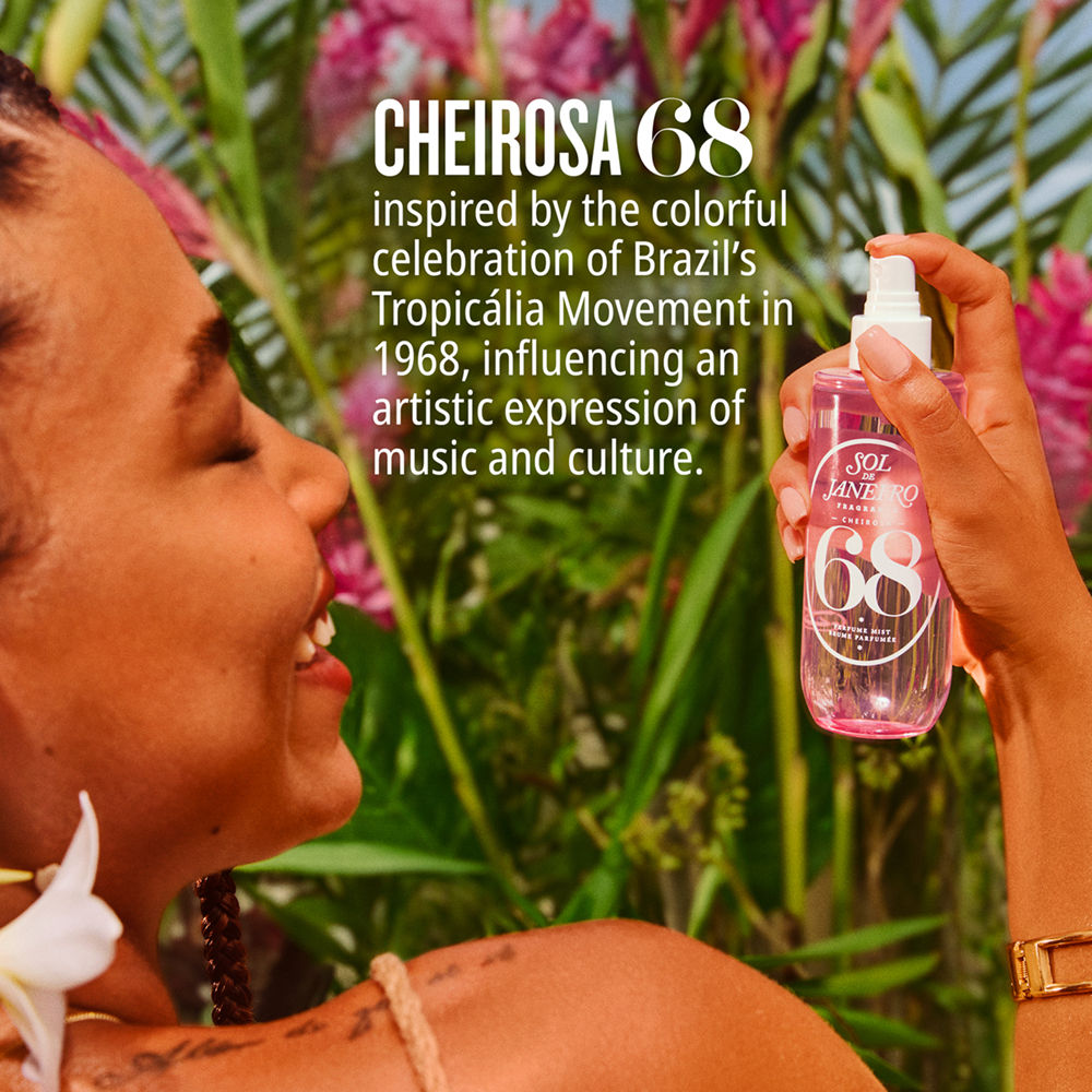 Cheirosa 68 Beija Flor Perfume Mist with Brazilian Jasmine & Pink Dragonfruit
