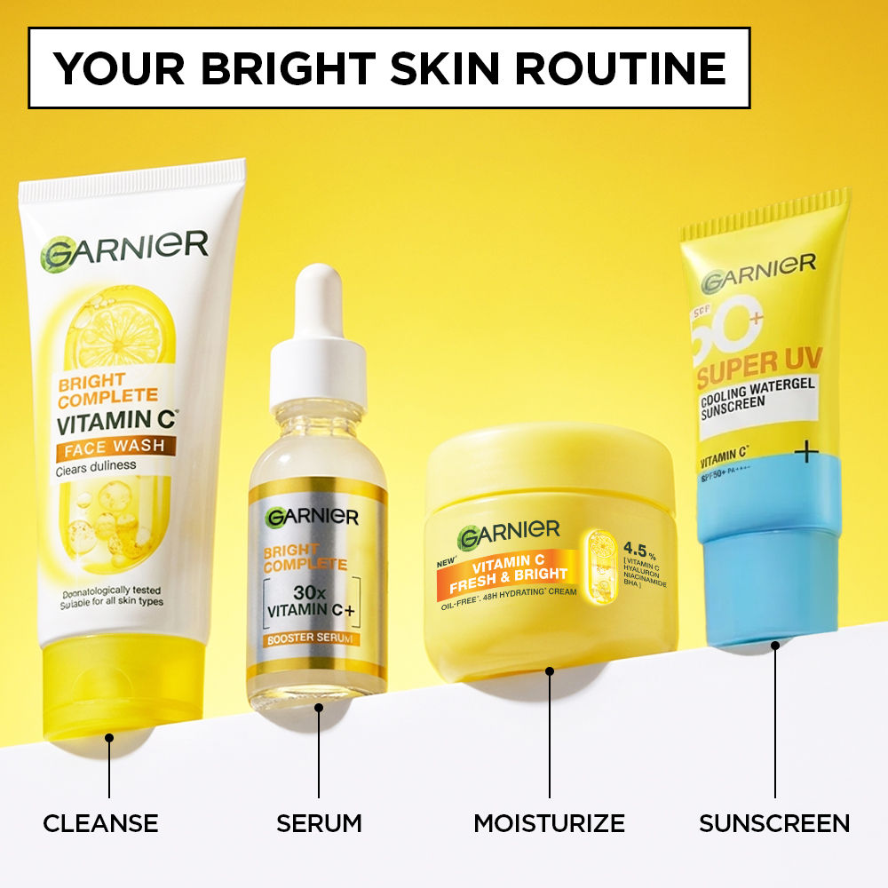 Vitamin C Face Wash for Brighter Skin Cleanses Skin & Removes Impurities