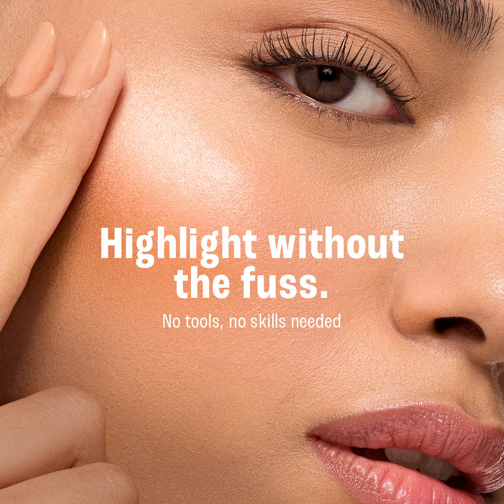 9to5 Hya Beach Edit Blush, SPF 30, Creamy Texture, Dewy Finish - Golden Getaway