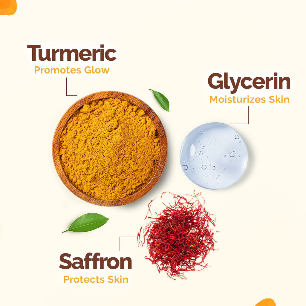 Ubtan Moisturizing Body Wash With Turmeric & Saffron