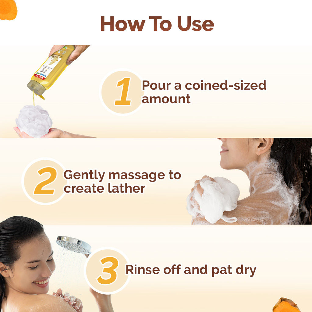 Ubtan Moisturizing Body Wash With Turmeric & Saffron