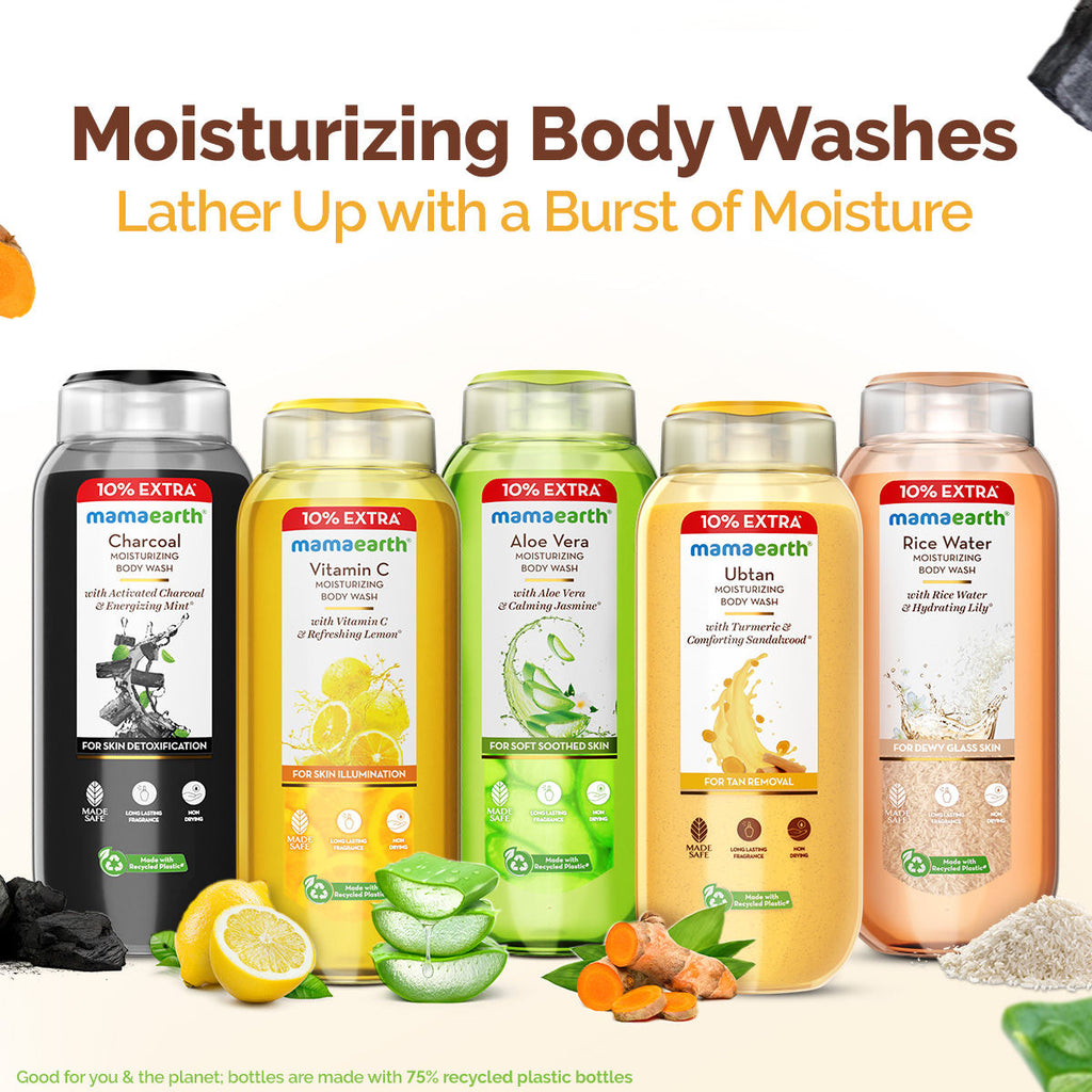 Ubtan Moisturizing Body Wash With Turmeric & Saffron