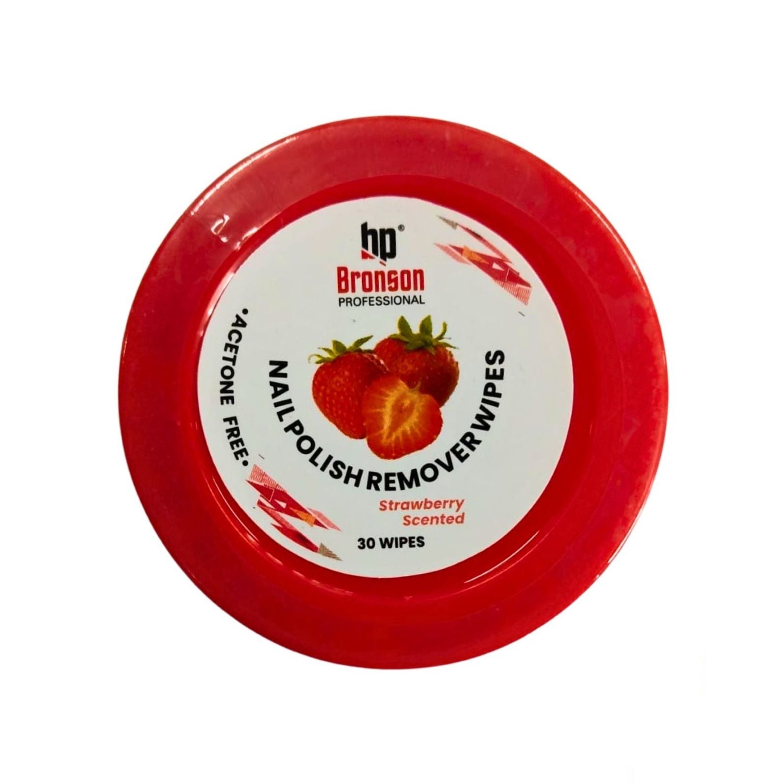 Nail Polish Remover Wipes - Stawberry