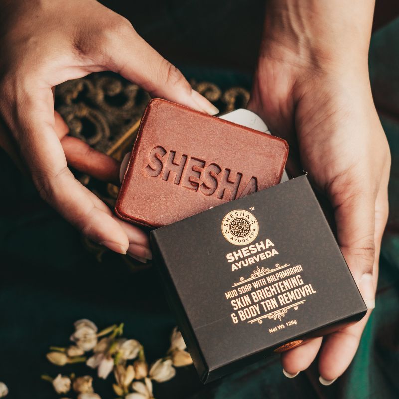 Mud Soap With Nalpamaradi