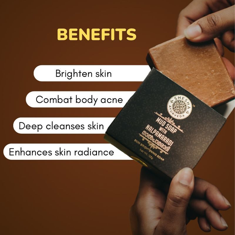 Mud Soap With Nalpamaradi