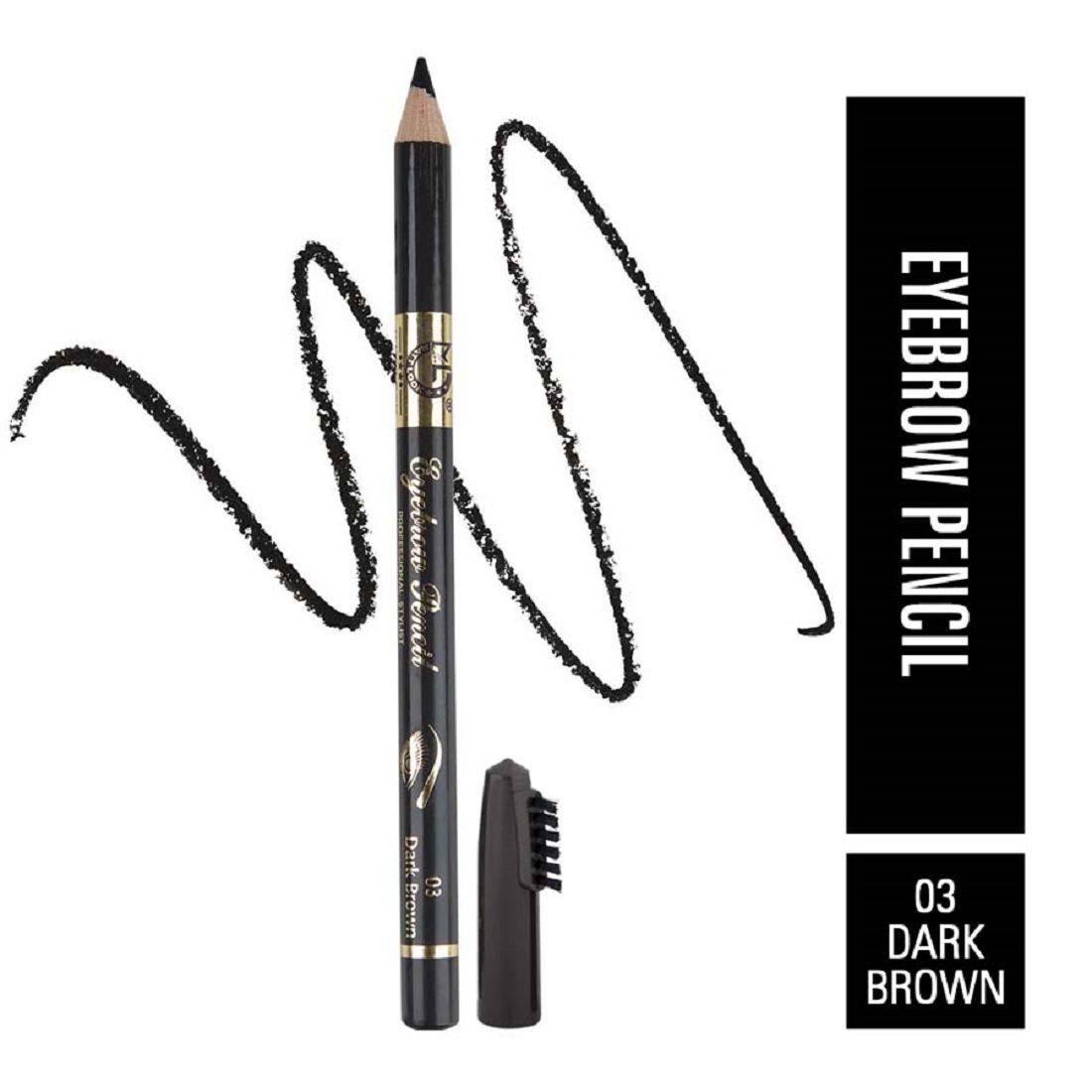 Long Lasting Formula Professional Stylist Eyebrow Pencil - Dark Brown