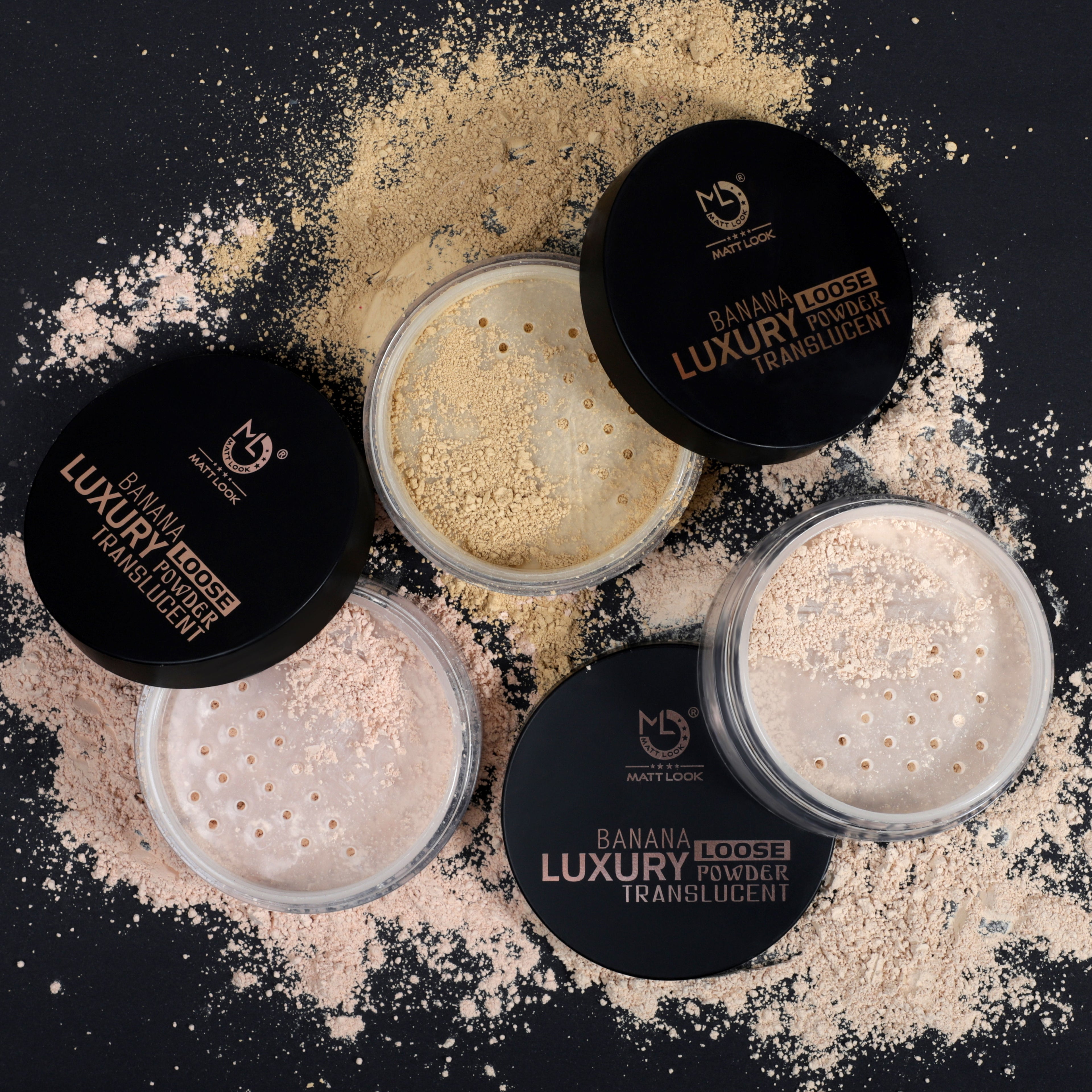 Face Makeup Banana Luxury Loose Powder Translucent