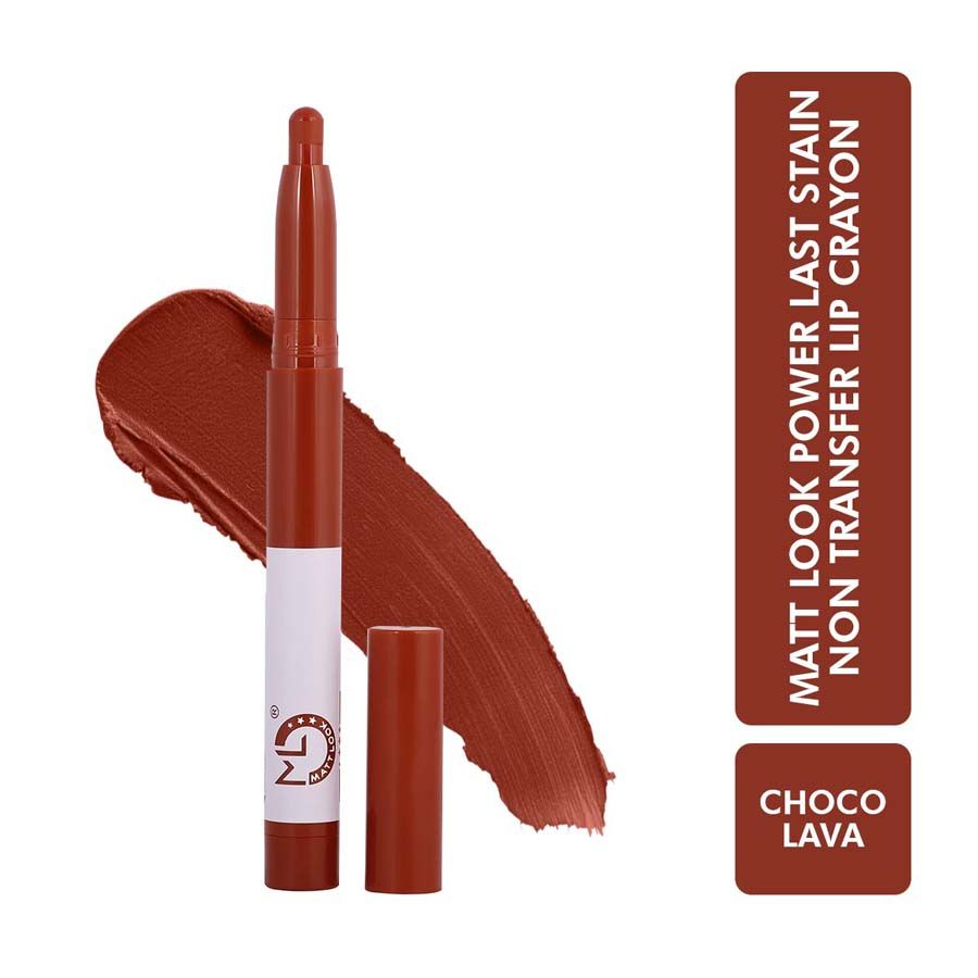 Power Last Lip Stain Crayon Lipstick - Choco Lava