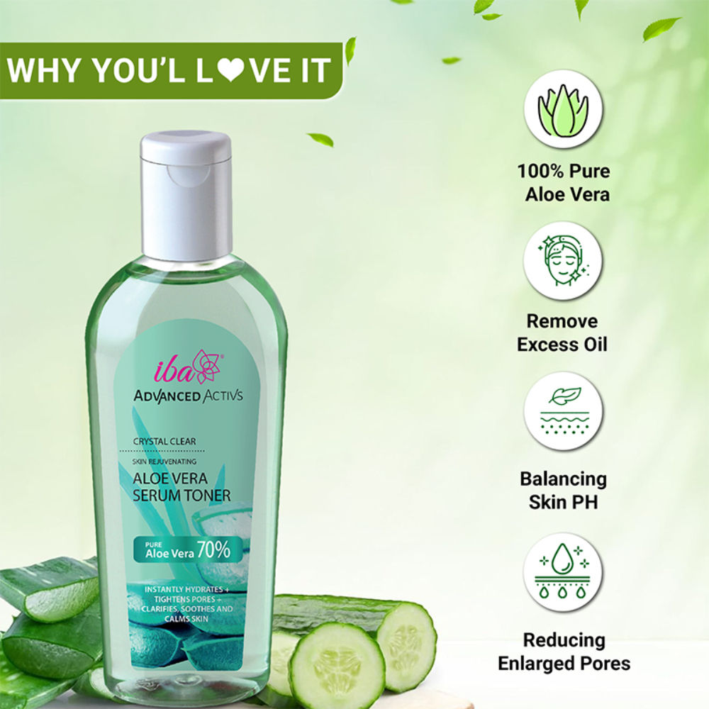 Advanced Activs Crystal Clear Aloe Vera Serum Toner