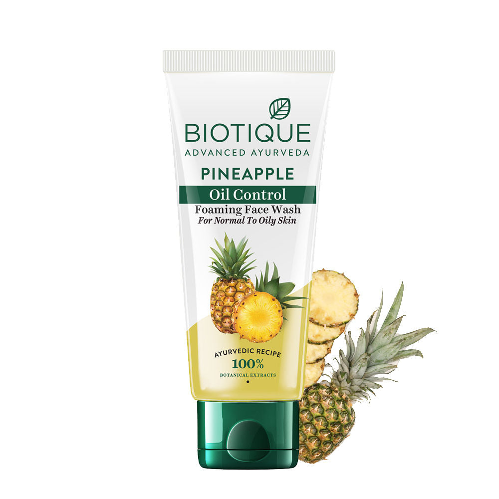 Bio Pineapple Oil Control Foaming Face Wash - 150ml
