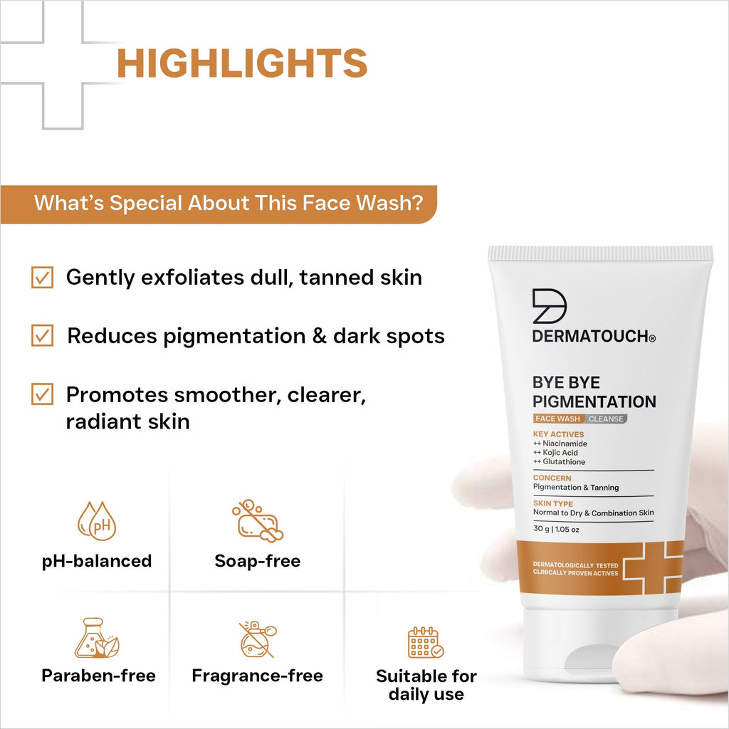 Bye Bye Pigmentation Face Wash For Men & Women