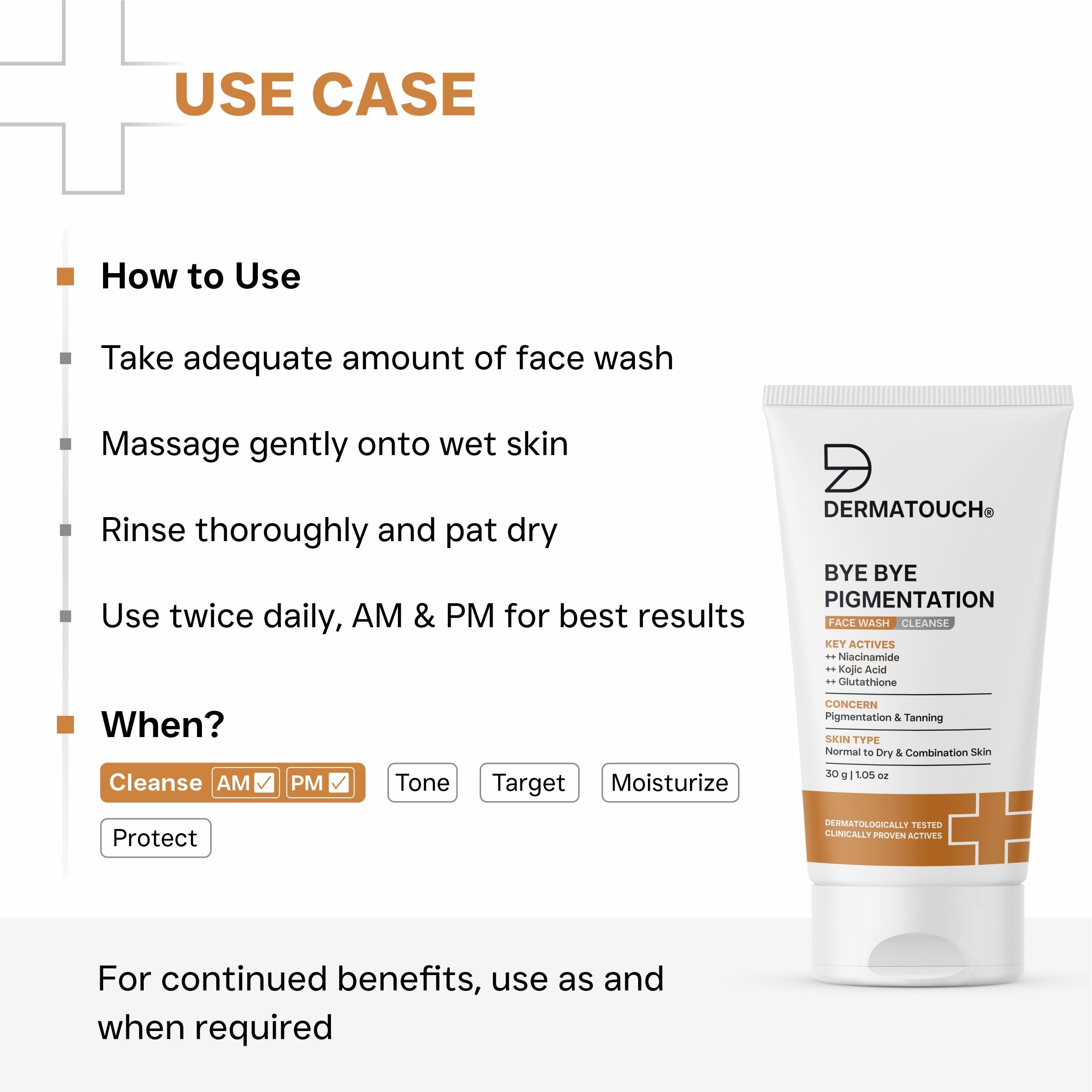 Bye Bye Pigmentation Face Wash For Men & Women