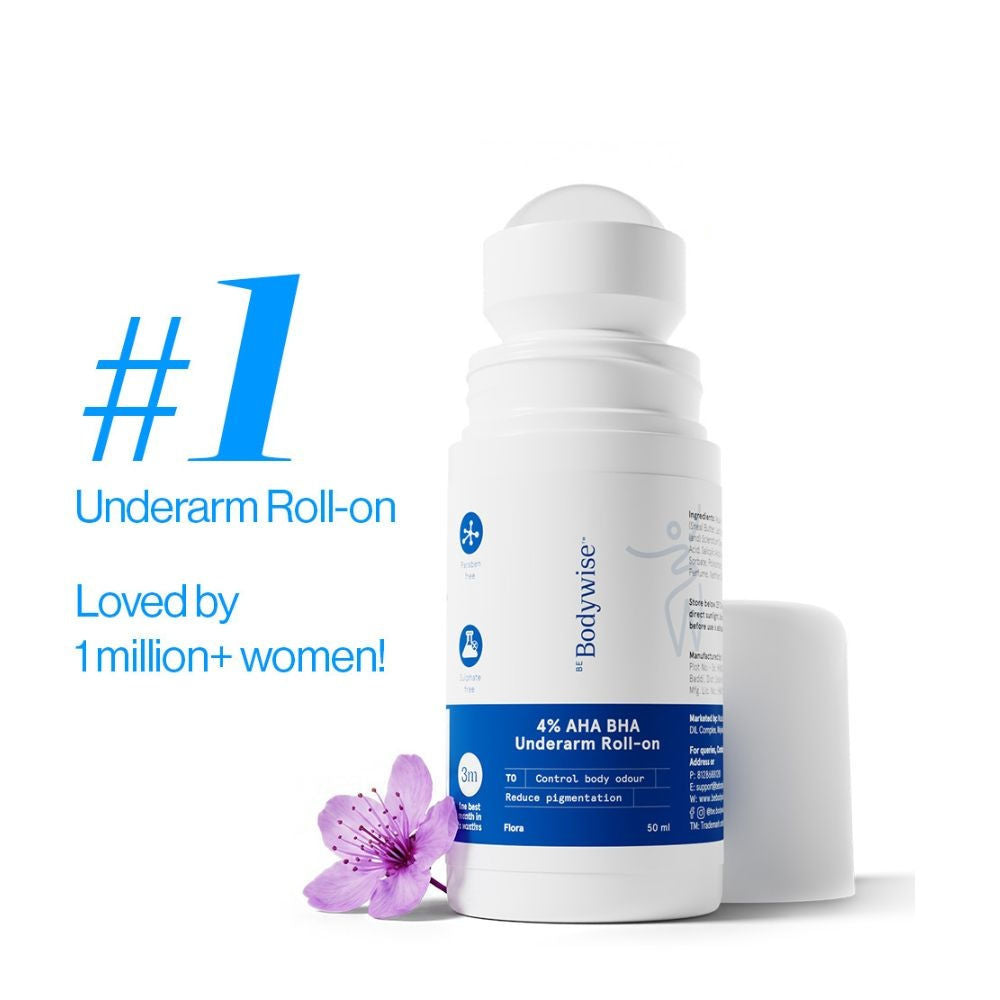4% AHA BHA Underarm Roll On - 50ml