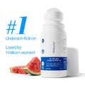 4% AHA BHA Underarm Roll On Deodorant Watermelon Fragrance - Treats Odour & Pigmentation