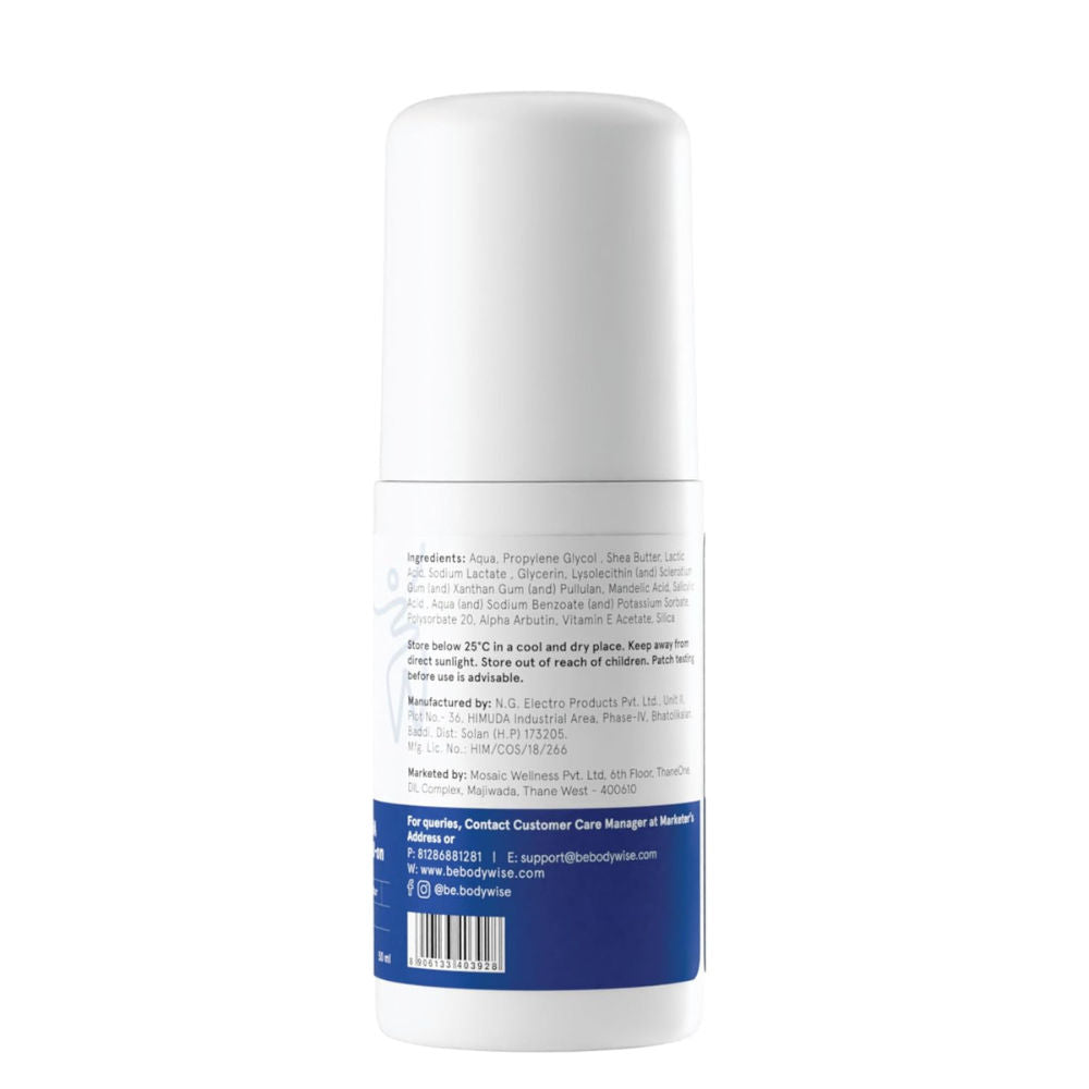 4% AHA BHA Underarm Roll On - Aqua