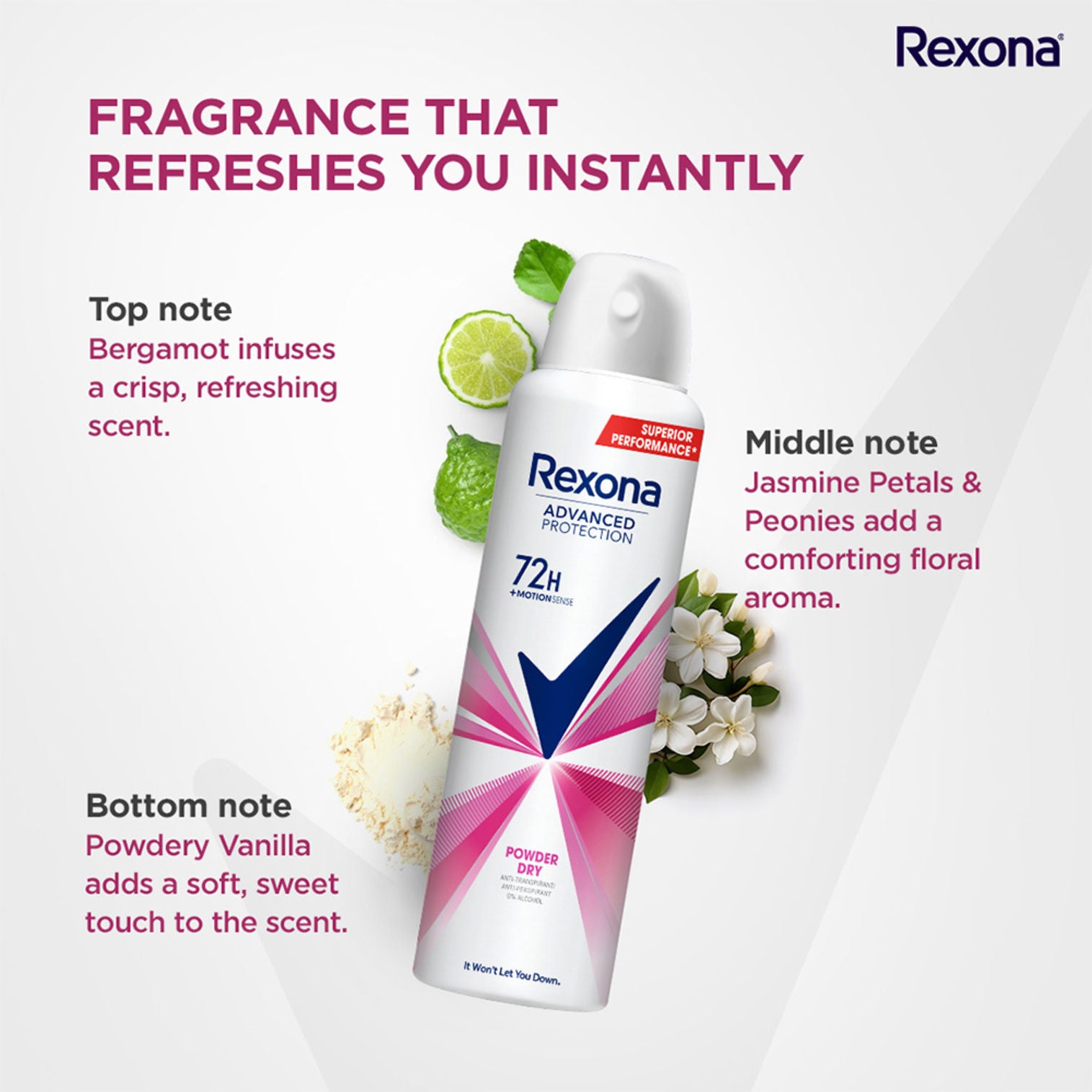 Powder Dry Advanced Protection Anti-Perspirant Deodorant For Women
