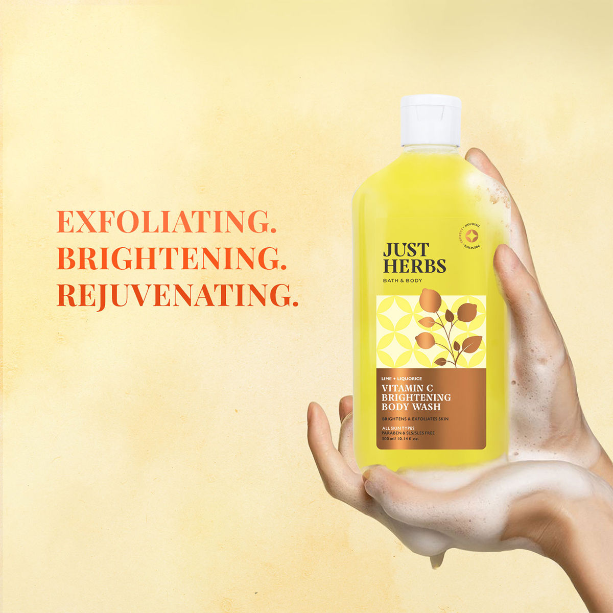 Lime And Liquorice Vitamin C Skin Brightening Body Wash